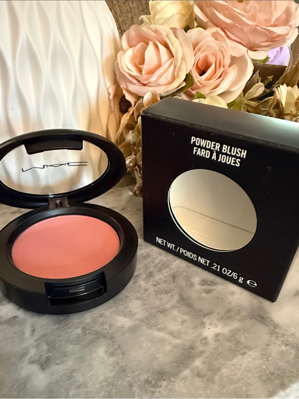 MAC Cosmetics Powder Blush — FLEUR- satin
